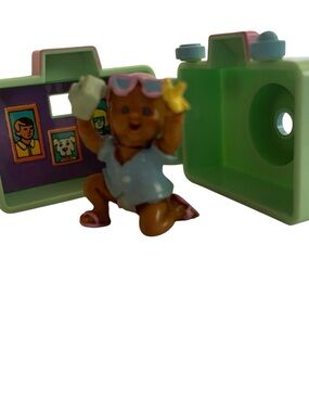 Vintage 90s Mimi and the Goo Goos Kayo and his camera mini baby collectible toy